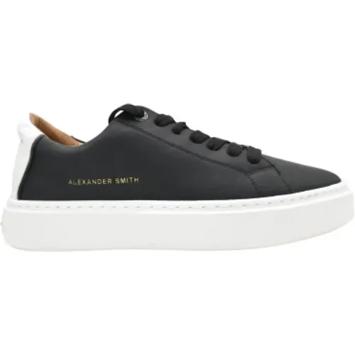 And White Sneakers for Men , male, Sizes: 10 UK, 9 UK, 12 UK, 8 UK, 11 UK - Alexander Smith - Modalova