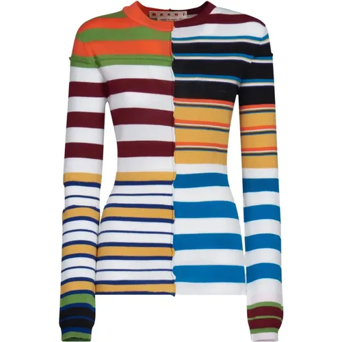 Patchwork Wollpullover Marni - Marni - Modalova