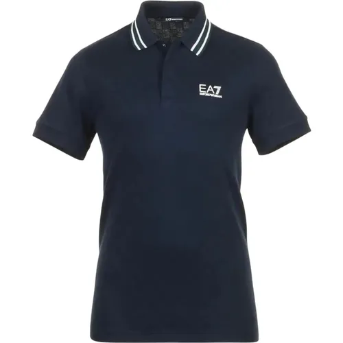 Herren Polo Shirt , Herren, Größe: L - Emporio Armani EA7 - Modalova