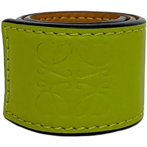 Pre-owned Jewellery, female, , Size: ONE SIZE Pre-owned Leather bracelets - Loewe Pre-owned - Modalova