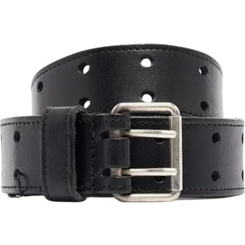 Pre-owned Leather belts , male, Sizes: ONE SIZE - Yves Saint Laurent Vintage - Modalova