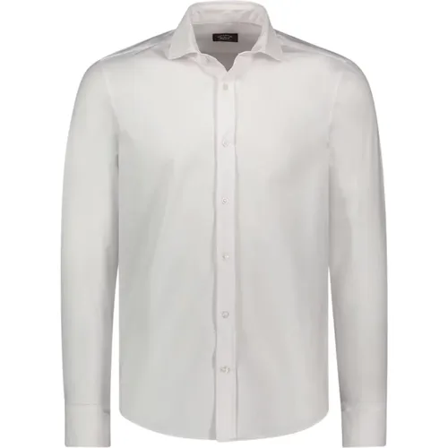 Stretch Cotton Jersey Shirt , male, Sizes: M, S, XL, L - PAUL & SHARK - Modalova