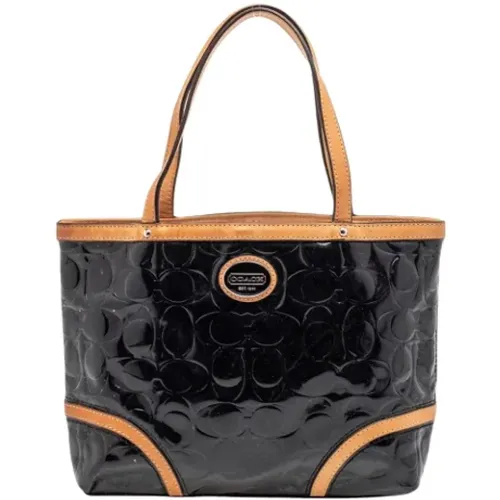 Pre-owned Tote Bags, female, , Size: ONE SIZE Pre-owned Leather totes - Coach Pre-owned - Modalova