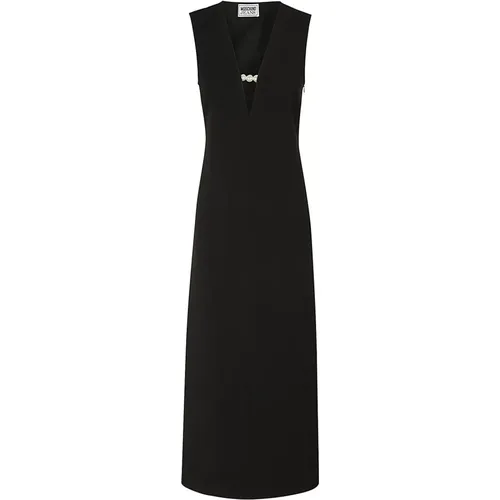 Elegant Cady Dress , female, Sizes: M, S - Moschino - Modalova