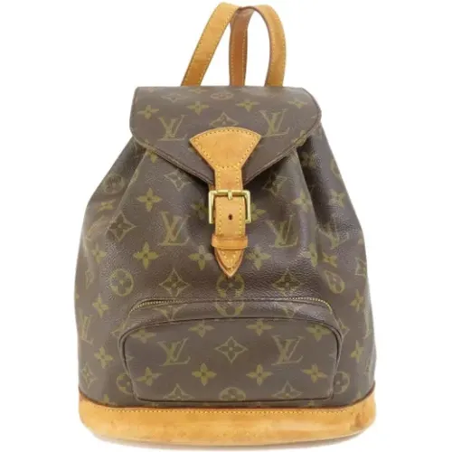 Pre-owned Backpacks, female, , Size: ONE SIZE Pre-owned Canvas backpacks - Louis Vuitton Vintage - Modalova