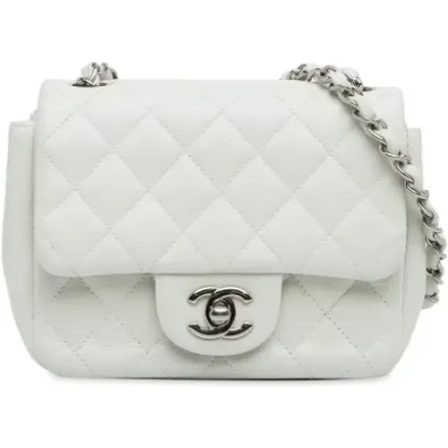 Pre-owned Cross Body Bags, female, , Size: ONE SIZE Pre-owned Leather shoulder-bags - Chanel Vintage - Modalova