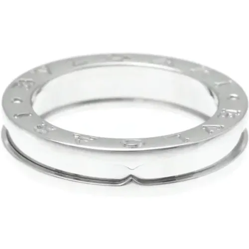 Pre-owned Jewellery, female, , Size: ONE SIZE Pre-owned White Gold rings - Bvlgari Vintage - Modalova