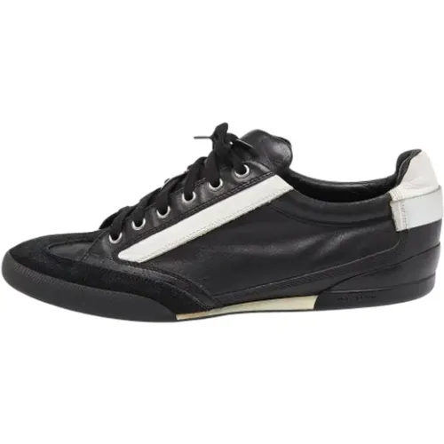 Pre-owned Leather sneakers , female, Sizes: 8 1/2 UK - Dior Vintage - Modalova