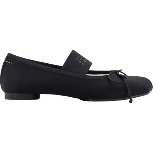 Satin Ballerina Shoes , female, Sizes: 8 UK - MM6 Maison Margiela - Modalova