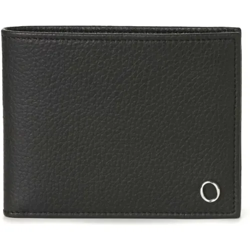 Wallets & Cardholders, male, , Size: ONE SIZE Leather Wallet with Data Protection - Orciani - Modalova