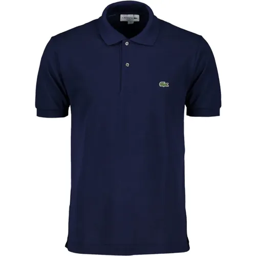 Polo Shirt, Blau , Herren, Größe: S - Lacoste - Modalova