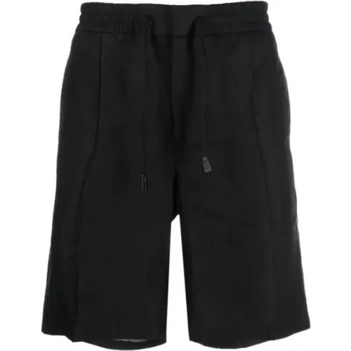 Drawstring elasticated shorts , male, Sizes: 3XL - Brioni - Modalova