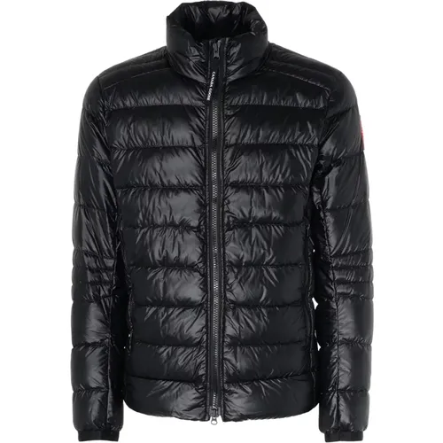 Crofton Nylon Down Jacket , male, Sizes: M, XL, S - Canada Goose - Modalova