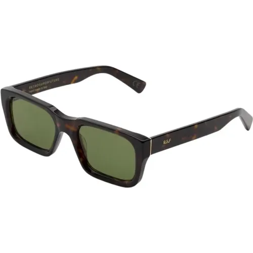 Green Augusto Sunglasses , unisex, Sizes: 53 MM - Retrosuperfuture - Modalova
