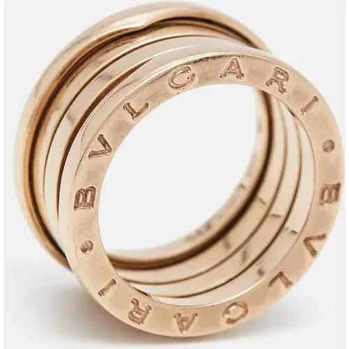 Pre-owned Rose Gold rings , female, Sizes: ONE SIZE - Bvlgari Vintage - Modalova