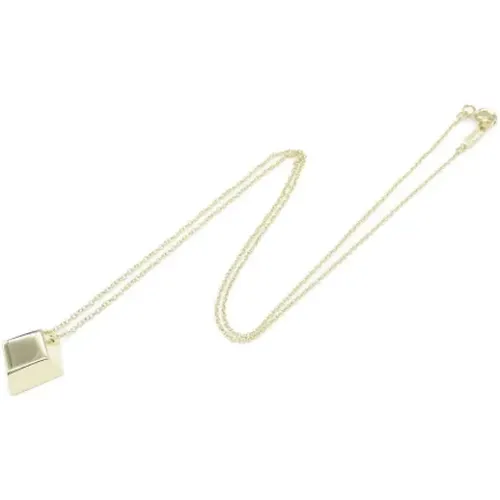 Pre-owned Gold necklaces , female, Sizes: ONE SIZE - Tiffany & Co. Pre-owned - Modalova