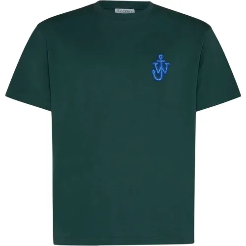 Anker-Patch-T-Shirt , Herren, Größe: XL - JW Anderson - Modalova