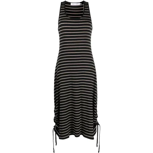 Stripe rib sleeveless dress , female, Sizes: M - Proenza Schouler - Modalova