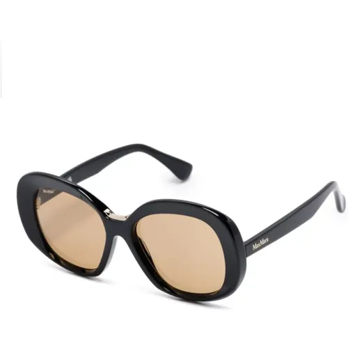 Mm0087 01E Sunglasses , female, Sizes: 55 MM - Max Mara - Modalova