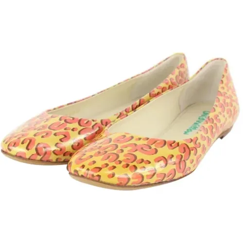 Pre-owned Flats, female, , Size: 7 US Classic Leather Flat Shoes - Louis Vuitton Vintage - Modalova