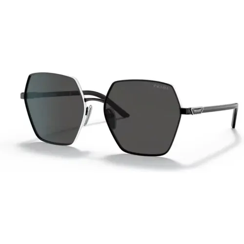 Stylish Sunglasses with Unique Design , unisex, Sizes: 58 MM - Prada - Modalova