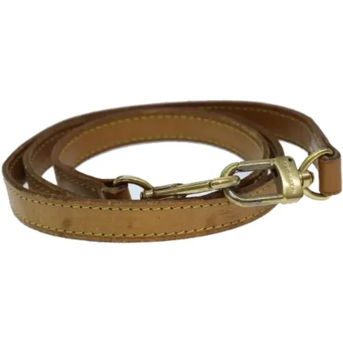 Pre-owned Leather belts , female, Sizes: ONE SIZE - Louis Vuitton Vintage - Modalova