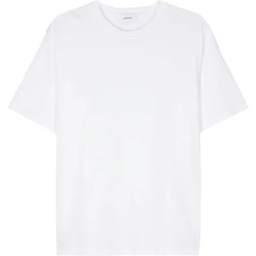 Weiße Crew Neck T-shirt Lardini - Lardini - Modalova