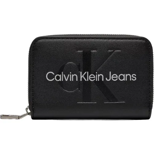 Kleine Damenbrieftasche , Damen, Größe: ONE Size - Calvin Klein Jeans - Modalova