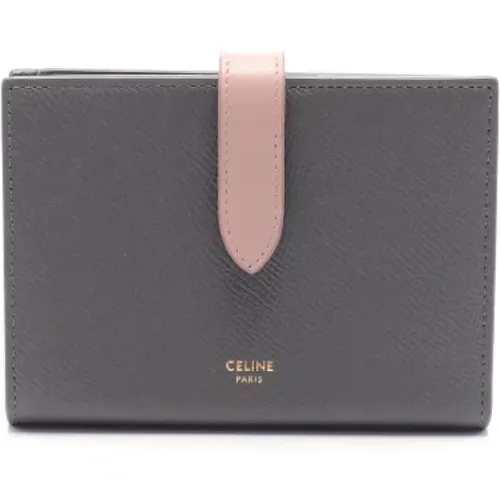 Pre-owned Wallets, female, , Size: ONE SIZE Pre-owned Leather wallets - Celine Vintage - Modalova