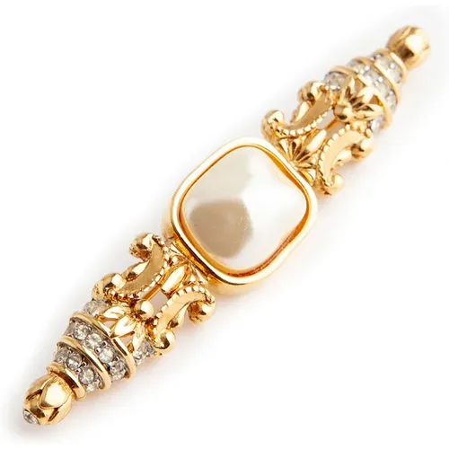 Pre-owned Jewellery, female, , Size: ONE SIZE Pre-owned pearl brooch - Dior Vintage - Modalova