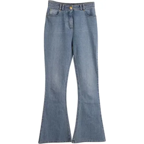Pre-owned Baumwolle jeans , Damen, Größe: XL - Balmain Pre-owned - Modalova