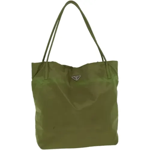 Pre-owned Tote Bags, female, , Size: ONE SIZE Pre-owned Nylon totes - Prada Vintage - Modalova