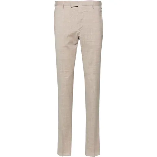 Wool Tailored Trousers Slim Fit , male, Sizes: L, XL, S, M - PT Torino - Modalova