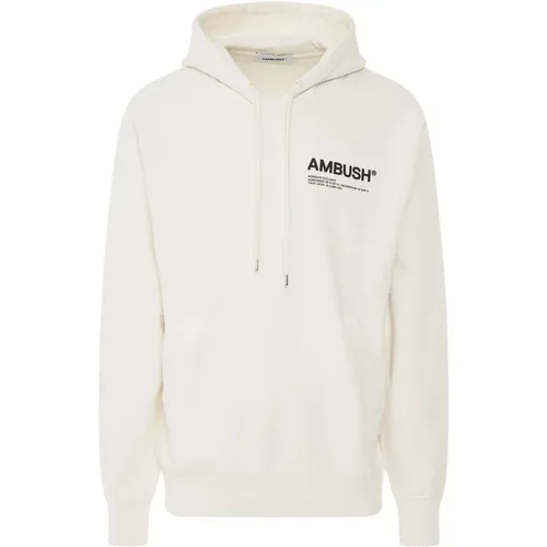 Cotton Sweatshirt with Hood , male, Sizes: XL, L - Ambush - Modalova