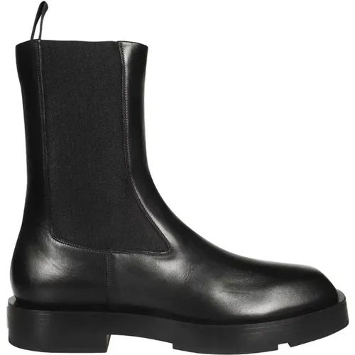 Chelsea Boots, male, , Size: 9 US Chelsea Leather Boots for Men - Givenchy - Modalova