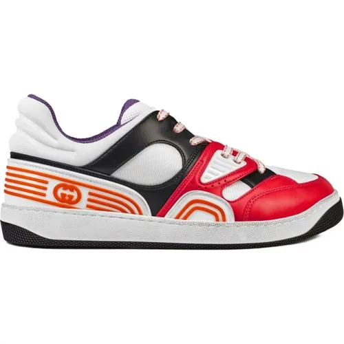 Demetra Basket Low Sneakers , male, Sizes: 9 UK - Gucci - Modalova