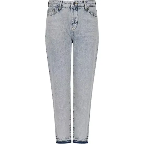 Klassische Denim-Jeans , Damen, Größe: W24 - Armani Exchange - Modalova