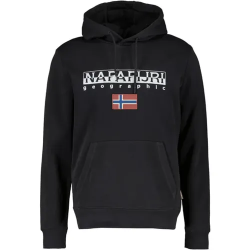 B-Ayas Hoodie , Herren, Größe: 2XL - Napapijri - Modalova