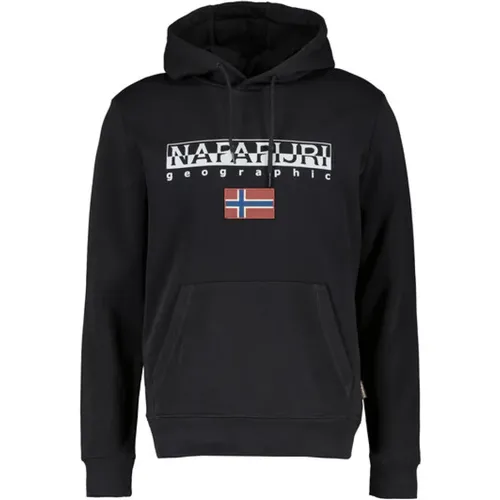 B-Ayas hoodie , male, Sizes: XL, L, S, 2XL, M - Napapijri - Modalova