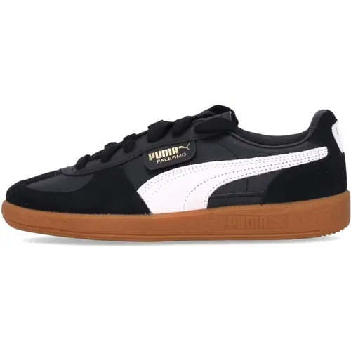 Sneakers, male, , Size: 8 US Palermo Low Shoe /Grey/Gum - Puma - Modalova