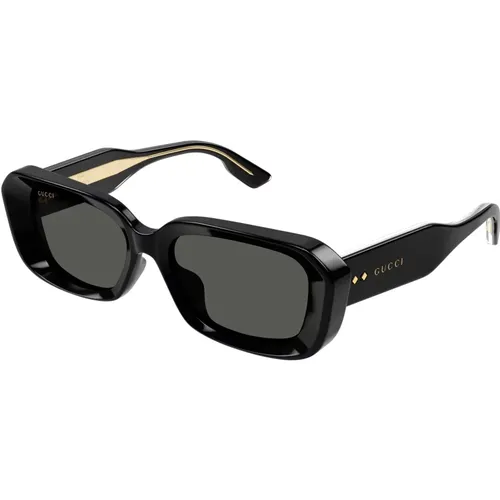 Grey Sunglasses,Havana/Green Sunglasses,/Grey Sunglasses Gg1531Sk - Gucci - Modalova