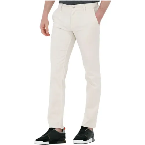 Slimm D Herren Chino Hose Sand , Herren, Größe: W35 L34 - Boss Orange - Modalova