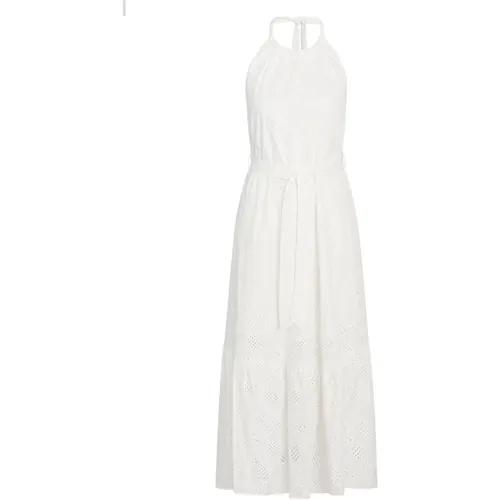Lace Halter Neck Dress , female, Sizes: 2XL, M, XL, S, L - Bruuns Bazaar - Modalova
