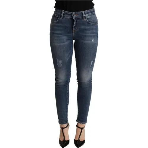 Skinny Jeans , Damen, Größe: 3XS - Dolce & Gabbana - Modalova