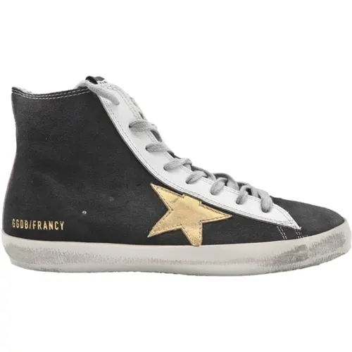 Francy Brown Gold Star Sneakers , female, Sizes: 6 UK - Golden Goose - Modalova