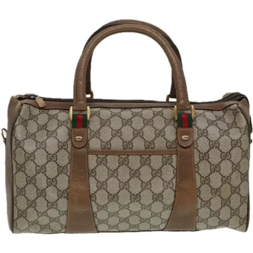 Pre-owned Leather travel-bags , female, Sizes: ONE SIZE - Gucci Vintage - Modalova