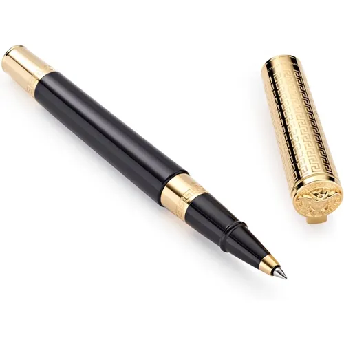 Tintenroller Olympia Roller gold with Greca pattern S6-Calipso Roller Vs6040017 , male, Sizes: ONE SIZE - Versace - Modalova