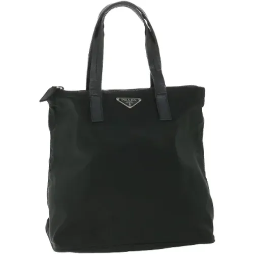 Pre-owned Tote Bags, female, , Size: ONE SIZE Pre-owned Nylon handbags - Prada Vintage - Modalova