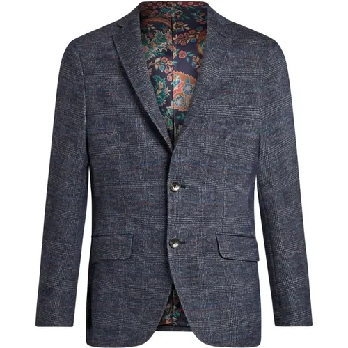 Blazers, male, , Size: S Roma Jacket - ETRO - Modalova