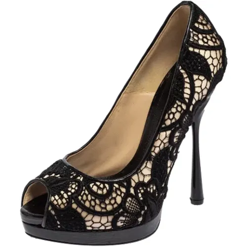 Pre-owned Lace heels , female, Sizes: 3 UK - Alexander McQueen Pre-owned - Modalova